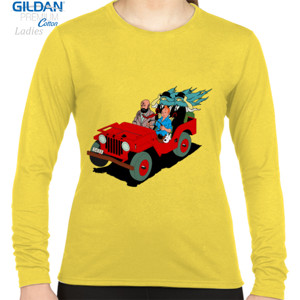 Kaos Tintin Black Gold