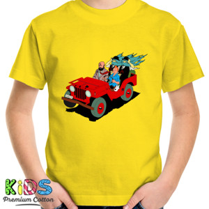 Kaos Tintin Black Gold