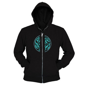 Hoodie Zipper Middle Eastern Pattern