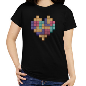 Kaos Block Game Heart