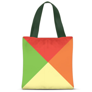 Tas Tote Fullprint Pelangi
