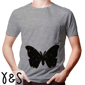 Kaos Kupu Kupu Hitam