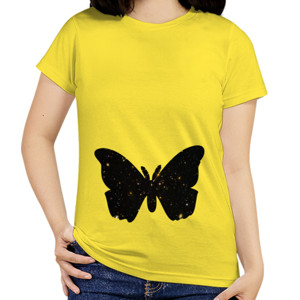 Kaos Kupu Kupu Hitam