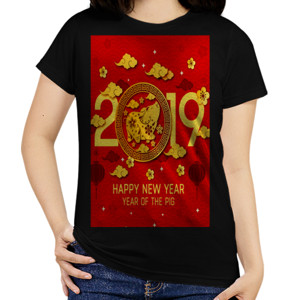 Kaos Happy New Year 2019