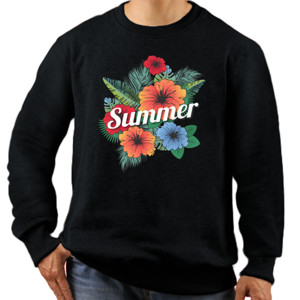 Jaket Sweater Summer Flower  