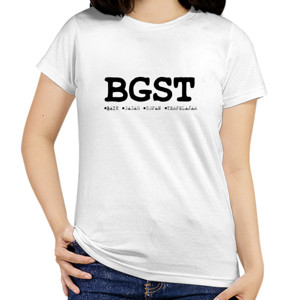 Kaos BGST [terang] (wanita)
