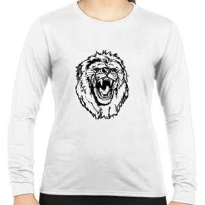 Kaos Angry Lion Face