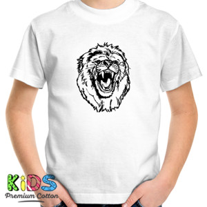 Kaos Angry Lion Face