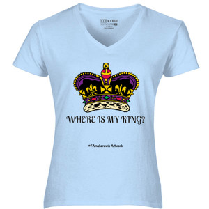 Kaos where is my king (cewe)