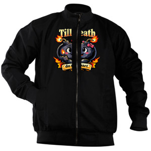 Jaket Bomber Cinta sampai mati