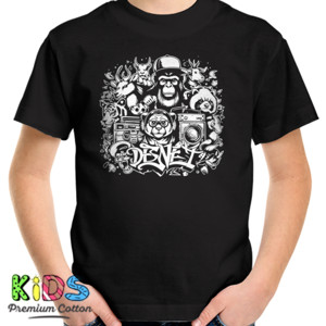 Kaos Premium - Graffiti Karakter Hewan