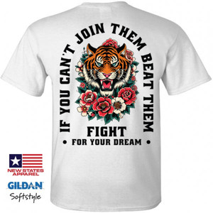 Kaos Reguler Tiger Fight