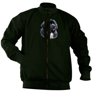 Jaket Bomber Kaos Gambar Anjing 164