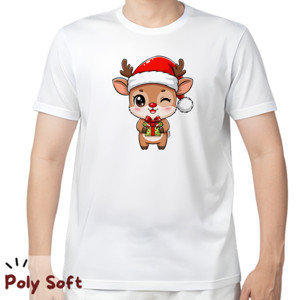 Kaos Xmas Deer Shirt