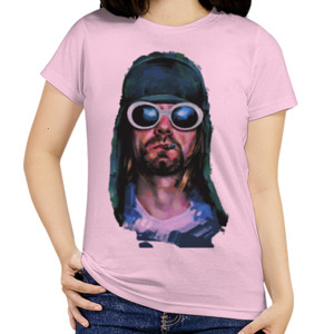 Kaos Kurt Cobain T- Shirt