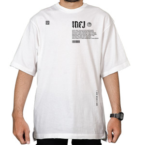 Kaos Oversize INFJ White Oversized Tee