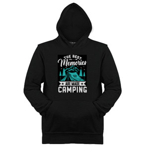 Jaket Hoodie The Best Memories Are Made Camping