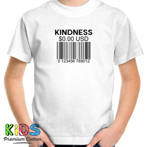 Kaos Kindness Barcode T-Shirt
