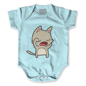 Baby Jumper kucing mengantuk