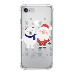 santa klaus dan polar bear Casing HP