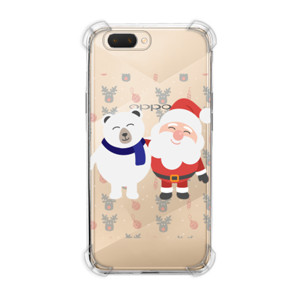Casing HP santa klaus dan polar bear
