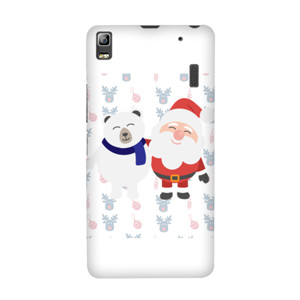 santa klaus dan polar bear Casing HP