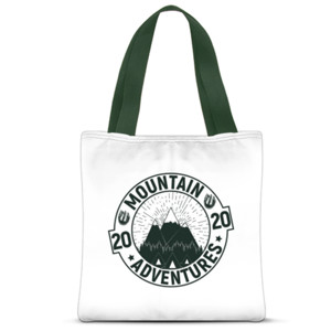 Tas Tote Fullprint Tote Bag Green Themes