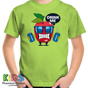 Kaos Apple Drink Me