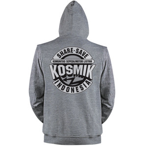 Jaket Hoodie KOSMIK Indonesia | Dua Muka Polos