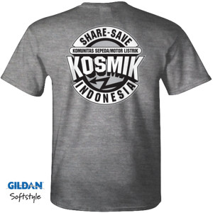 Kaos KOSMIK Indonesia | Dua Muka Polos