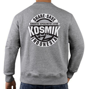 Jaket Sweater KOSMIK Indonesia | Dua Muka Polos