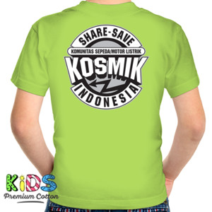 Kaos KOSMIK Indonesia | Dua Muka Polos