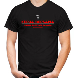 Kaos Indonesia Merdeka 73 Tahun Kerja Bersama	