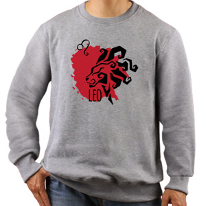 Jaket Sweater Zodiak Leo 2 
