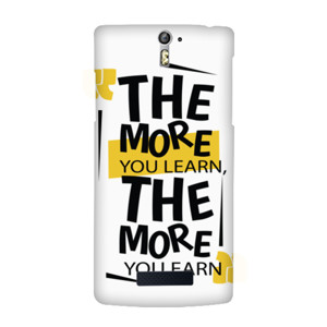Case HP Vivo V9 THE MORE YOU LEARN, THE MORE YOU E Casing HP
