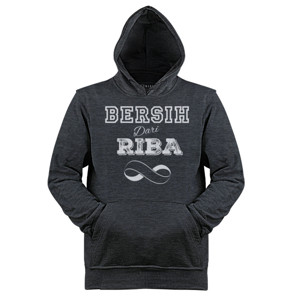 Jaket Hoodie Bersih Dari Riba