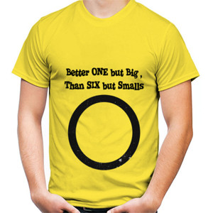 Kaos Better ONE but Big than SIX but Small