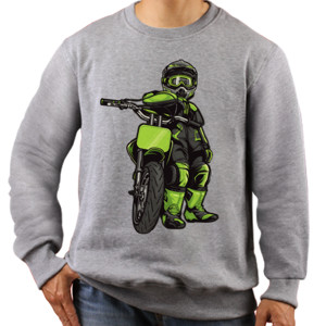 Jaket Sweater Kaos Moto Racing Gear (SB33G)