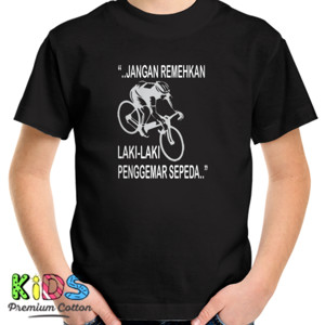 Kaos Kaos Pria Penggemar Sepeda Indonesia Gowes Terus