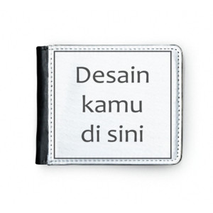 Dompet Kulit Pria Kulit Desain Gambar Custom