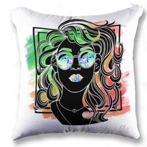 Bantal Bantal kotak cewek madam