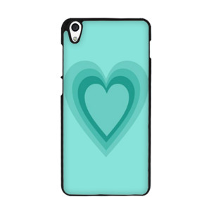 Case mint heart Casing HP