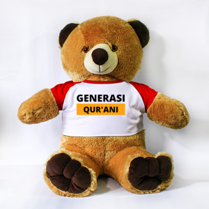 Boneka Beruang Generasi Qurani Black/Yellow