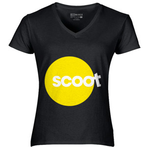 Kaos Kaos Premium Scoot Airlines Logo