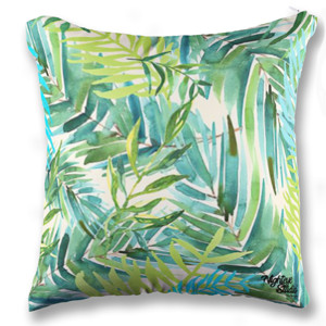 Bantal Tropical Leaves - Satu