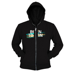 Hoodie Zipper Born to Win