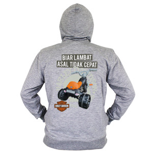 Hoodie Zipper Biar Lambat Asal Tidak Cepat