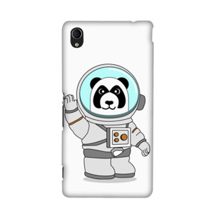 panda dengan baju astronot melambaikan tangan Casing HP