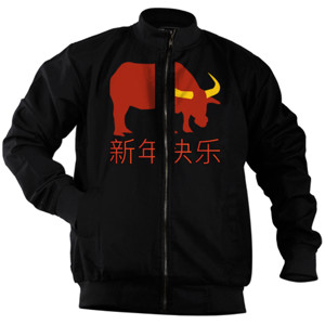 Jaket Bomber tshirt chinese new year 2021