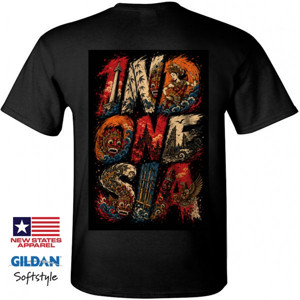Kaos INDONESIA CULTURE COLLISION 